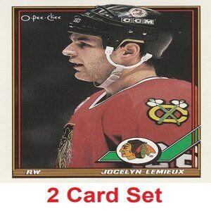 Jocelyn Lemieux Hockey Card Collection